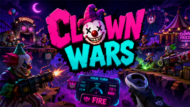 Cover image for the Clown Wars project.